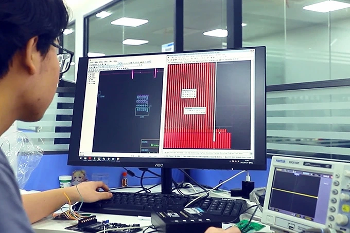RONEN engineer developing firmware and OTP