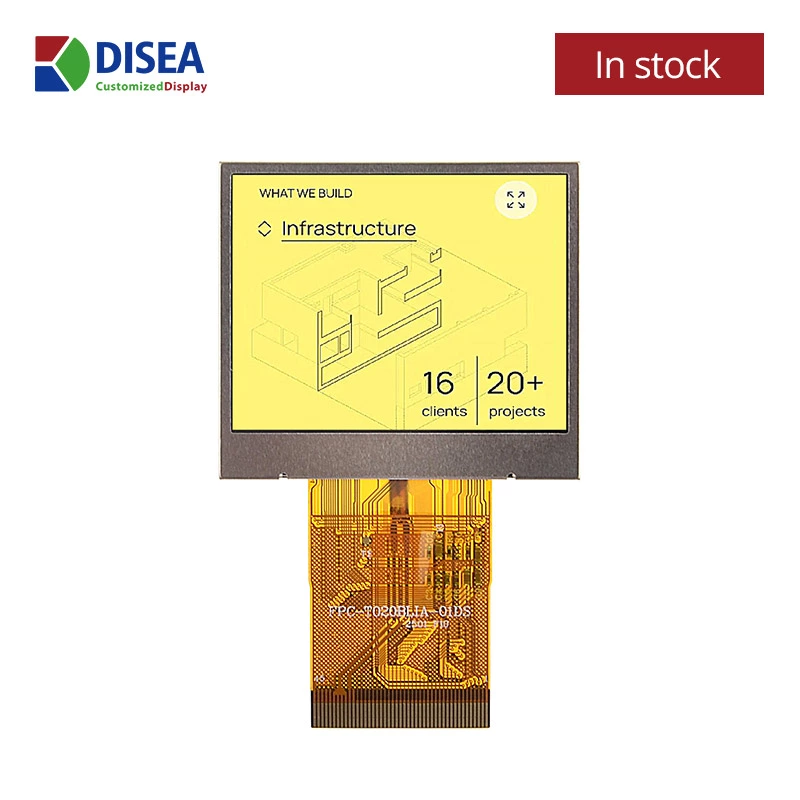 DS-T020BLIA-01 - 2.0" 320x240 IPS TFT LCD module
