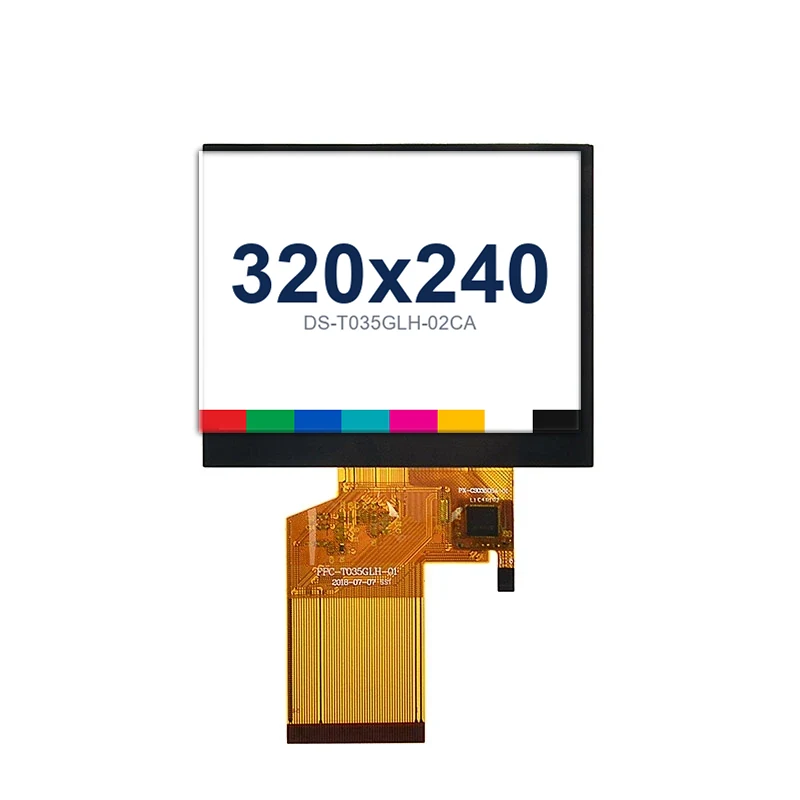 DS-T035GLH-02CA - 3.5" 320x240 TN CTP TFT LCD module
