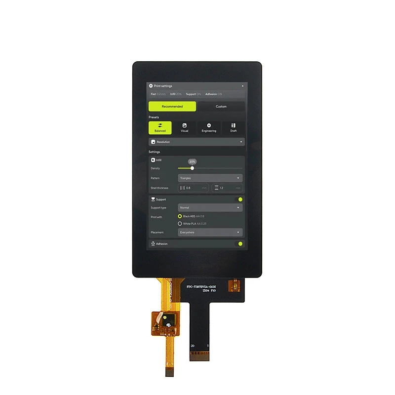 DS-T0397BVSA-01CP - 3.97" 480x800 IPS CTP TFT LCD module