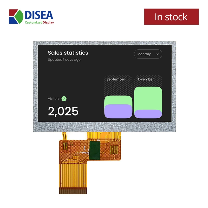 DS-T043BPS-01ND - 4.3" 480x272 TN TFT LCD module