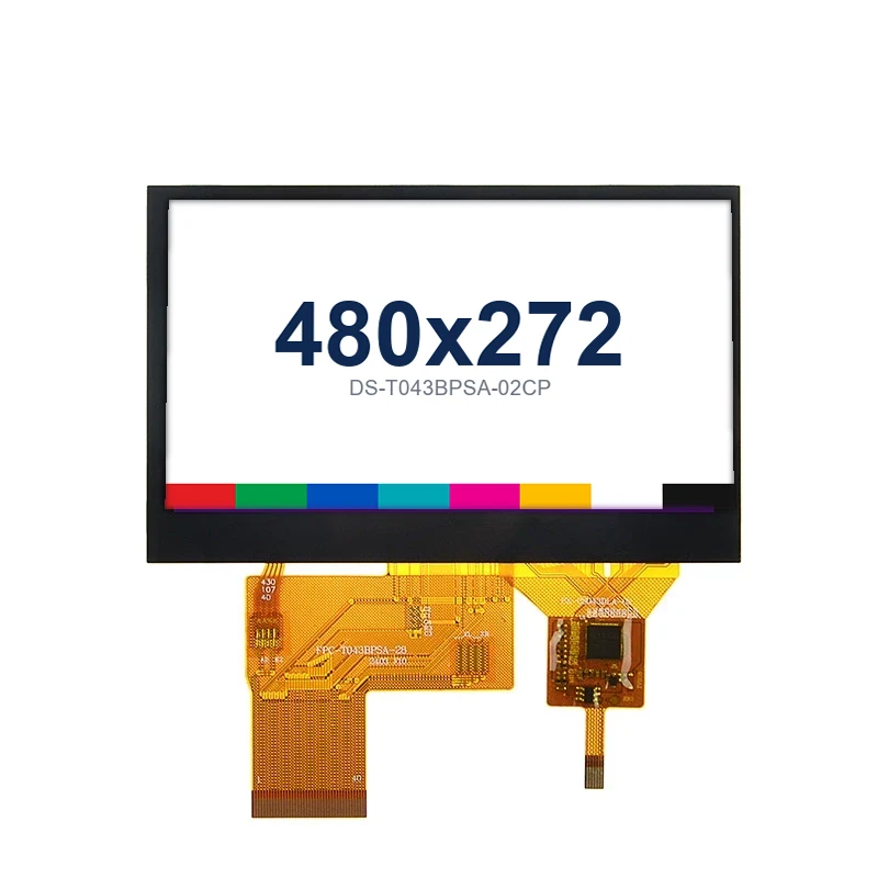 DS-T043BPSA-02CP - 4.3" 480x272 IPS CTP TFT LCD module