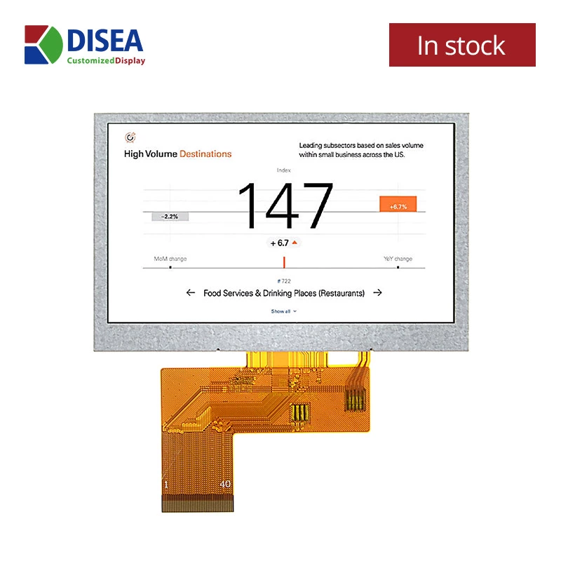 DS-T043BPSWA-02 - 4.3" 480x272 IPS TFT LCD module