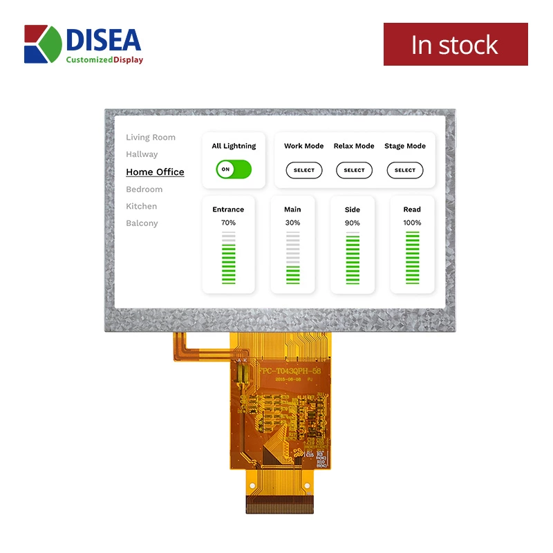 DS-T043QPH-58 - 4.3" 480x272 TN TFT LCD module