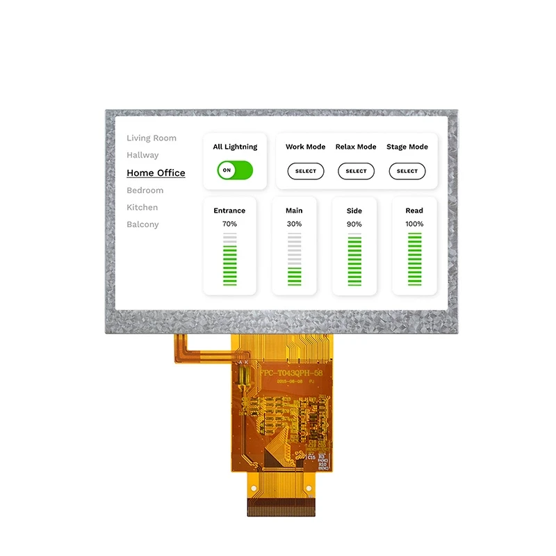DS-T043QPH-58 - 4.3" 480x272 TN TFT LCD module