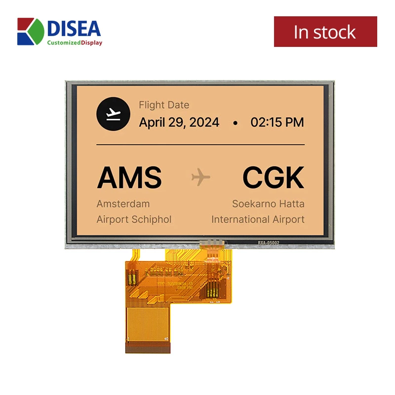 DS-T050BWSA-26P - 5.0" 800x480 IPS RTP TFT LCD module