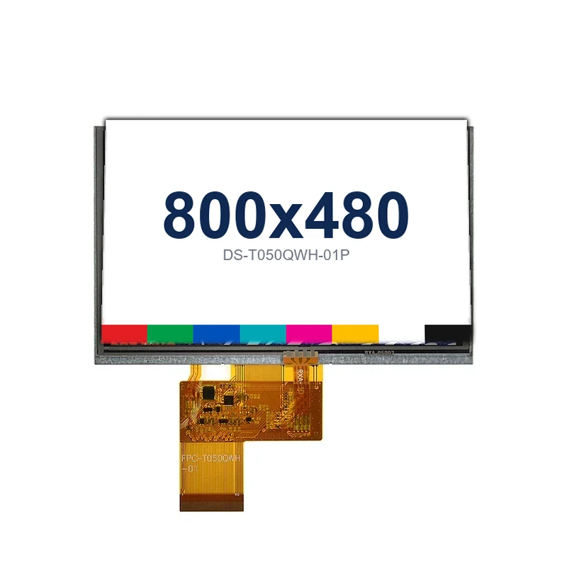 DS-T050QWH-01P - 5.0" 800x480 TN RTP TFT LCD module