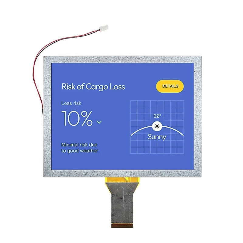 DS-T080QGH-09 - 8.0" 800x600 TN TFT LCD module