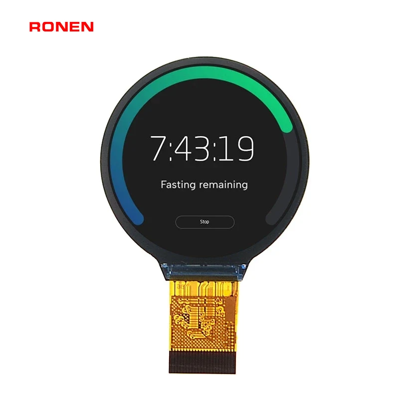 RG-T013HQGA-01 - 1.3" 240x240 IPS Round TFT LCD module