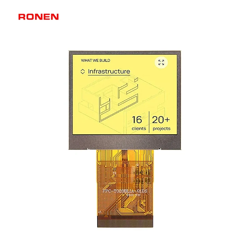 RG-T020BLIA-01 - 2.0" 320x240 IPS TFT LCD module