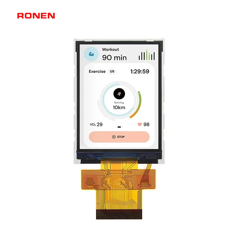 RG-T028GQSW-01 - 2.8" 240x320 TN TFT LCD module