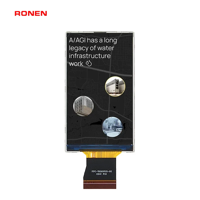 RG-T030HUSA-01 - 3.0" 360x640 IPS Bar TFT LCD module