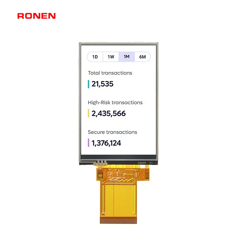 RG-T035BHSA-01P - 3.5" 320x480 IPS RTP TFT LCD module