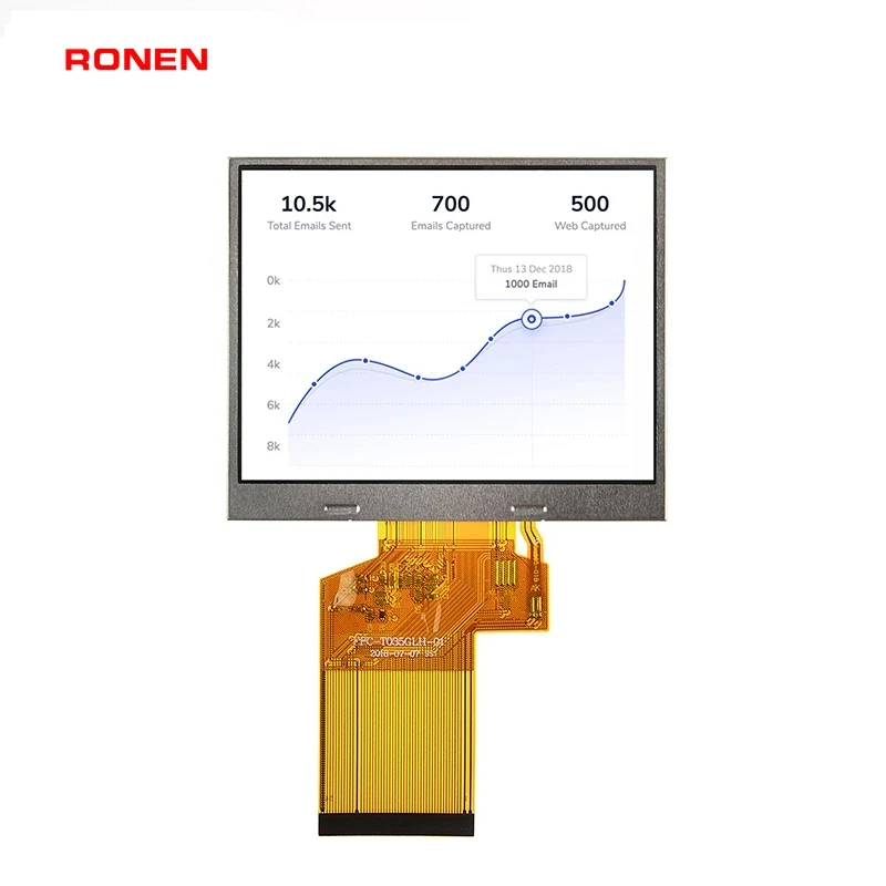 RG-T035GLH-01 - 3.5" 320x240 TN TFT LCD module