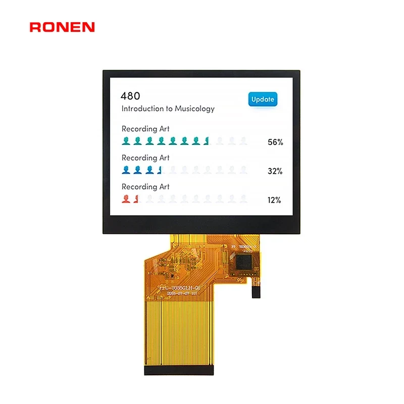RG-T035GLH-01CA - 3.5" 320x240 TN CTP TFT LCD module