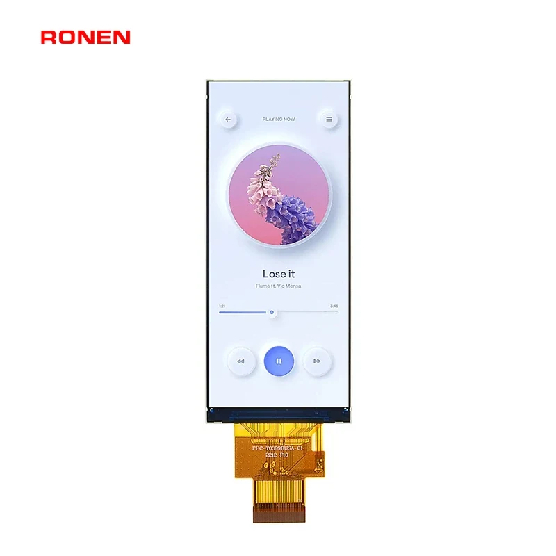 RG-T0399BUSA-01 - 3.99" 400x960 IPS Bar TFT LCD module