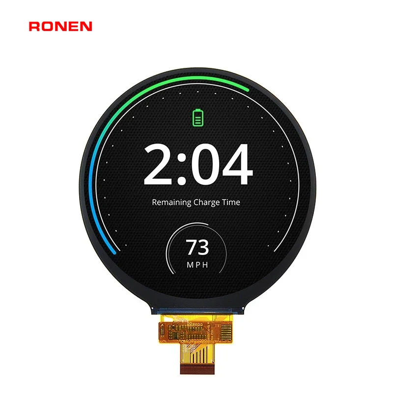 RG-T040BCSA-01 - 4.0" 720x720 IPS Round TFT LCD module