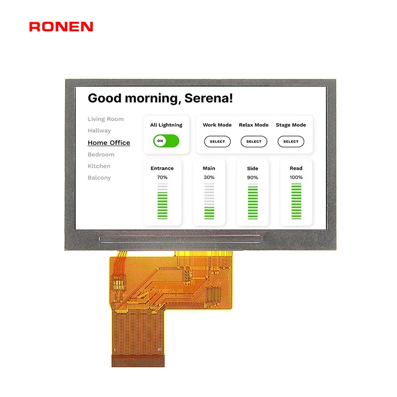 RG-T043BPSA-01 - 4.3" 480x272 IPS TFT LCD module