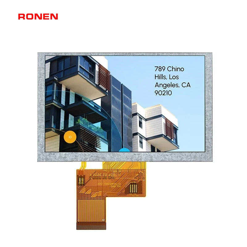 RG-T050BWSA-02 - 5.0" 800x480 IPS TFT LCD module