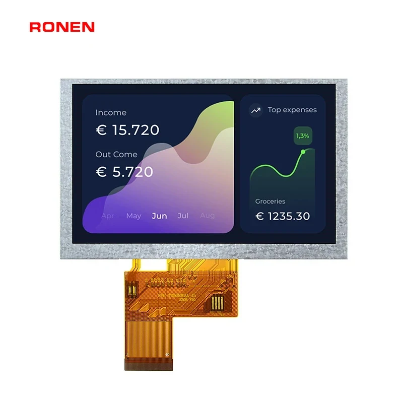 RG-T050BWSA-26 - 5.0" 800x480 IPS TFT LCD module