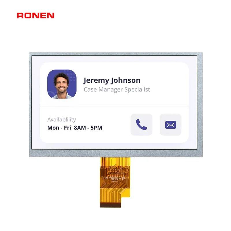 RG-T070BAHA-02 - 7.0" 1024x600 IPS TFT LCD module