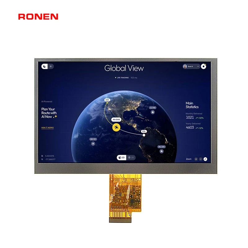 RG-T070MAIA-01 - 7.0" 1024x600 IPS TFT LCD module