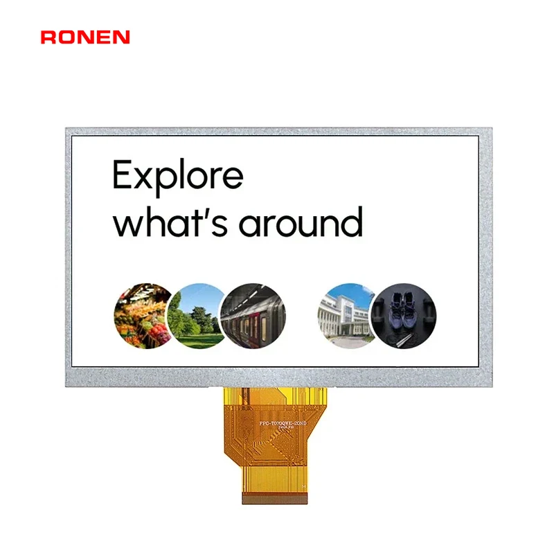 RG-T070QWE-03ND - 7.0" 800x480 TN TFT LCD module