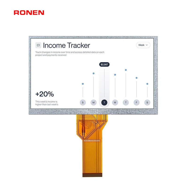 RG-T070QWHW-01 - 7.0" 800x480 TN TFT LCD module
