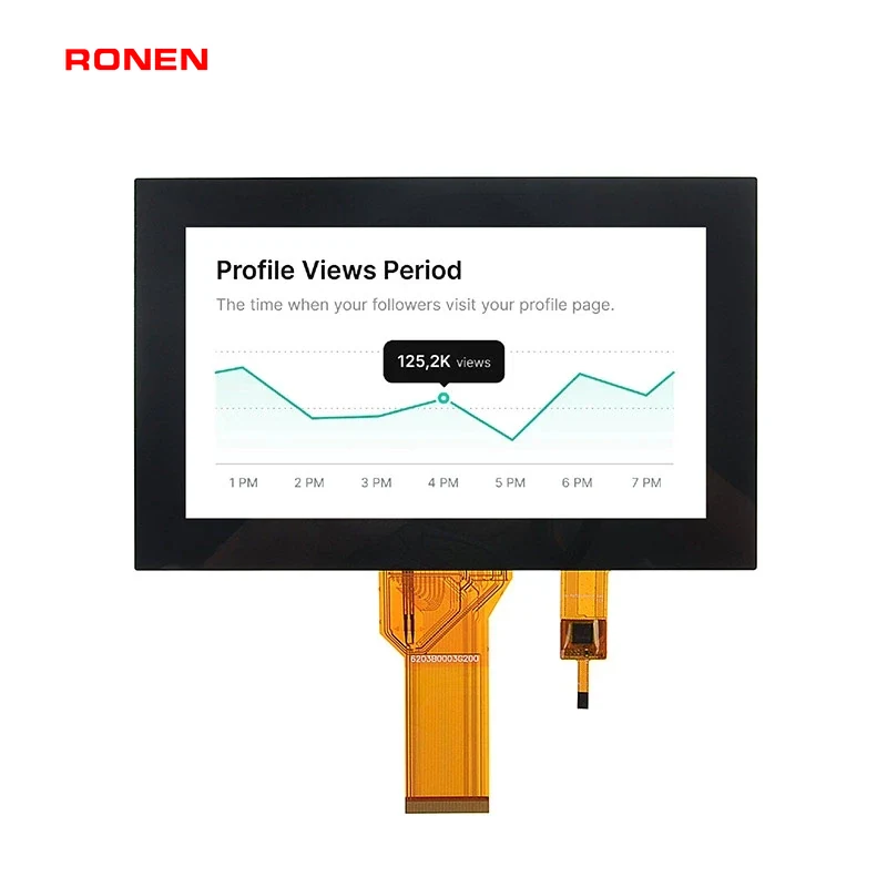 RG-T070QWHW-02CA - 7.0" 800x480 TN CTP TFT LCD module