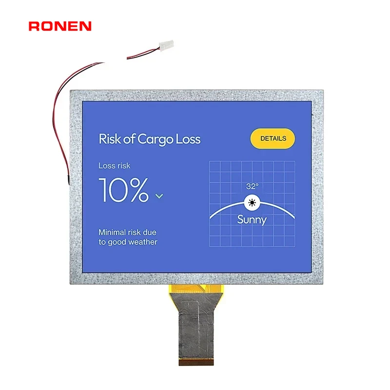 RG-T080QGH-09 - 8.0" 800x600 TN TFT LCD module
