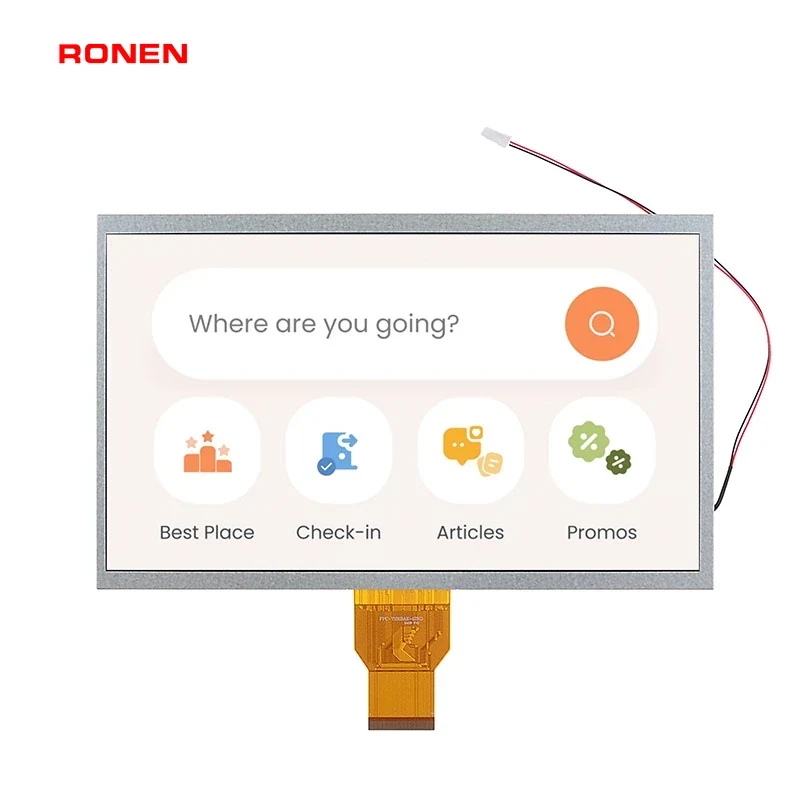 RG-T101BAE-01ND - 10.1" 1024x600 TN TFT LCD module