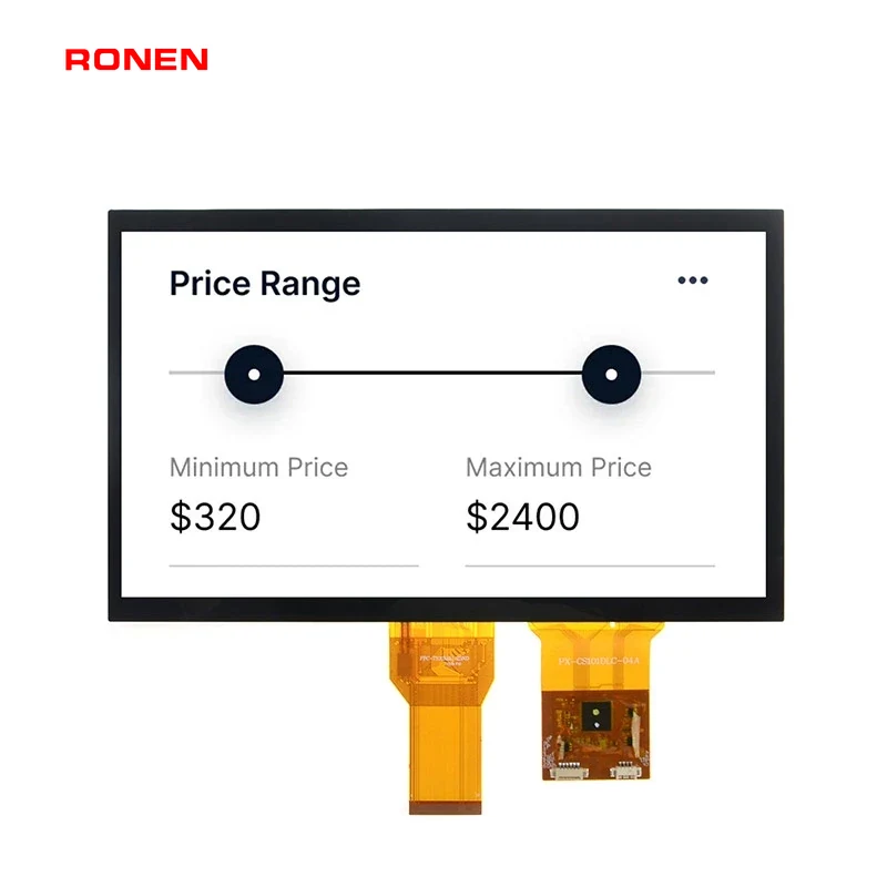 RG-T101BAHA-02CD - 10.1" 1024x600 IPS CTP TFT LCD module