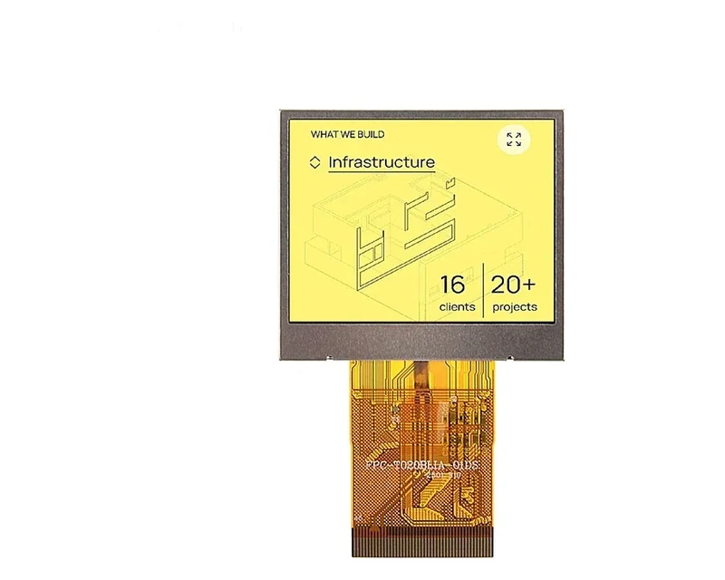 RG-T020BLIA-01 - 2.0" 320x240 IPS TFT LCD module