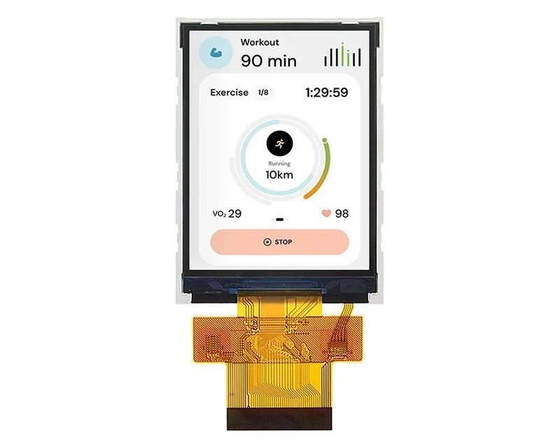 RG-T028GQSW-01 - 2.8" 240x320 TN TFT LCD module