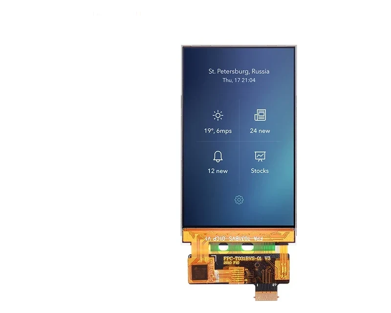RG-T031BVSA-01 - 3.1" 480x800 IPS TFT LCD module