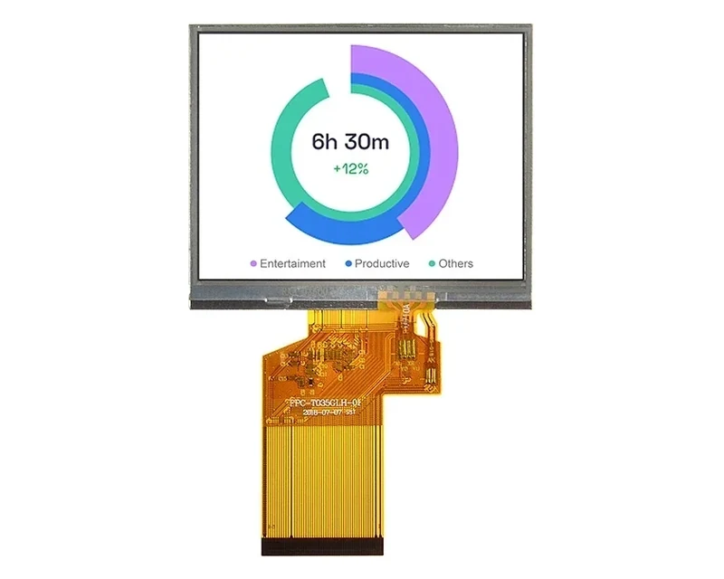 RG-T035GLH-01P - 3.5" 320x240 TN RTP TFT LCD module