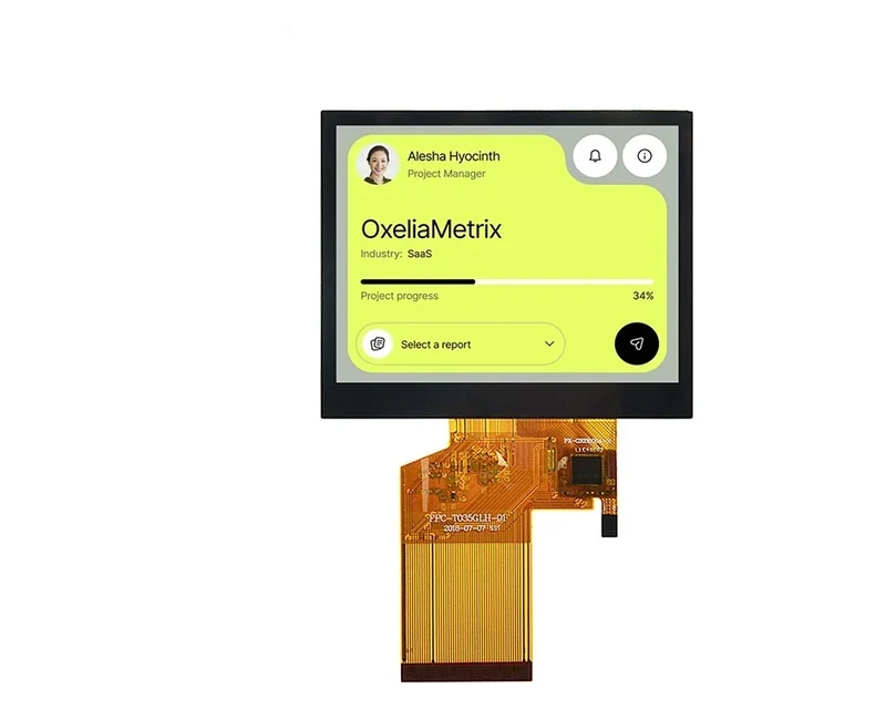 RG-T035GLH-02CA - 3.5" 320x240 TN CTP TFT LCD module