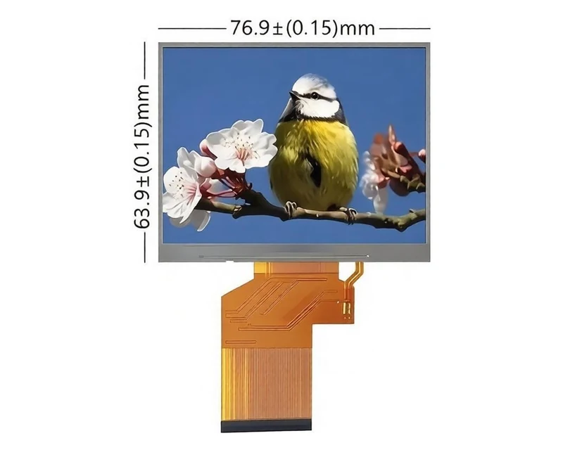 RG-T035SLH-01ND - 3.5" 320x240 TN TFT LCD module
