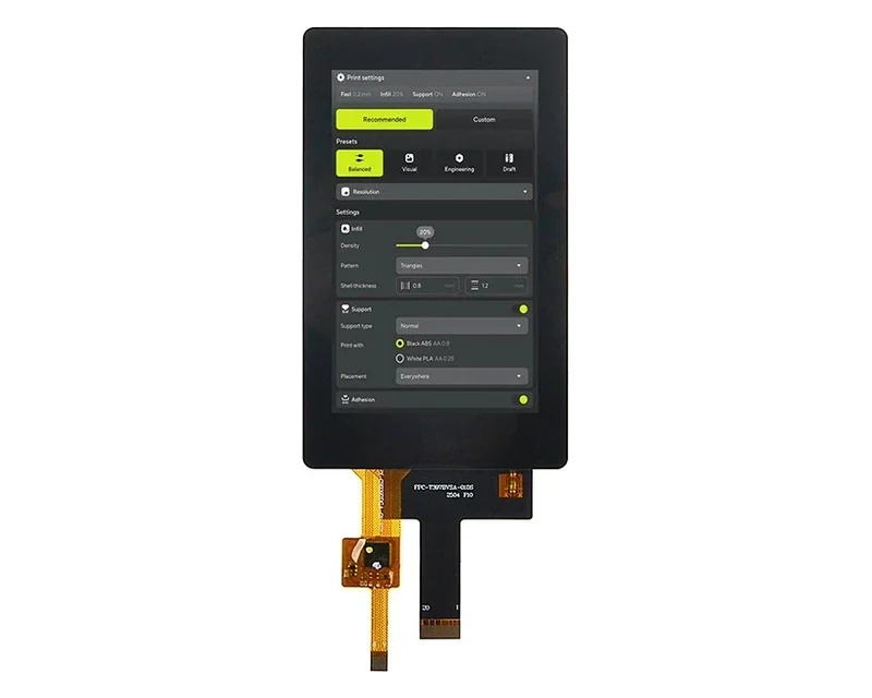 RG-T0397BVSA-01CP - 3.97" 480x800 IPS CTP TFT LCD module