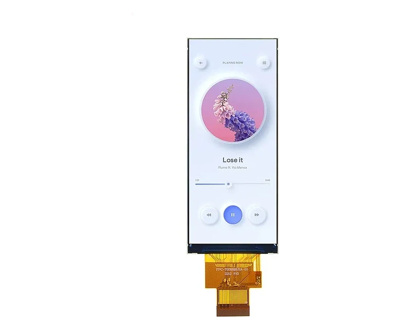 RG-T0399BUSA-01 - 3.99" 400x960 IPS Bar TFT LCD module