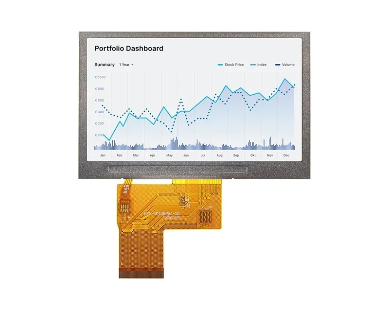 RG-T043BPSA-02 - 4.3" 480x272 IPS TFT LCD module