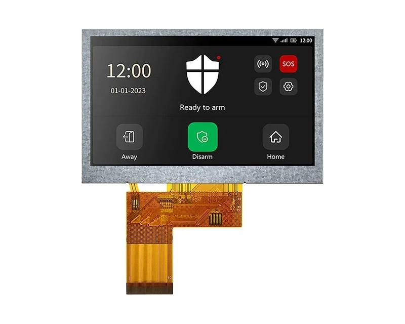 RG-T043BWSA-02 - 4.3" 800x480 IPS TFT LCD module