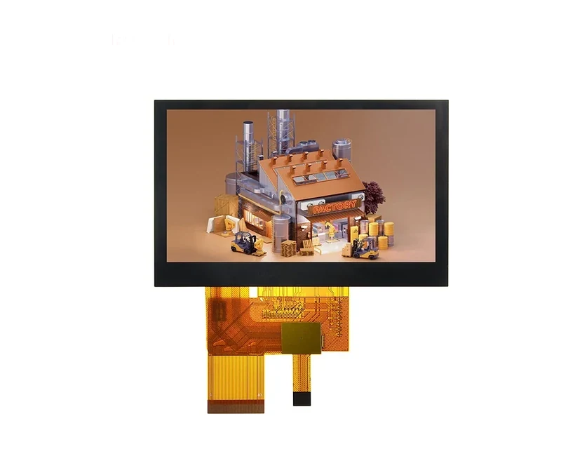 RG-T043BWSA-28CP - 4.3" 800x480 IPS CTP TFT LCD module
