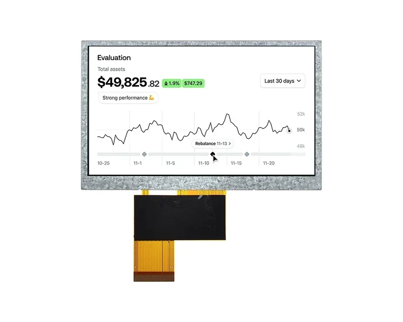 RG-T050BPH-01 - 5.0" 480x272 TN TFT LCD module