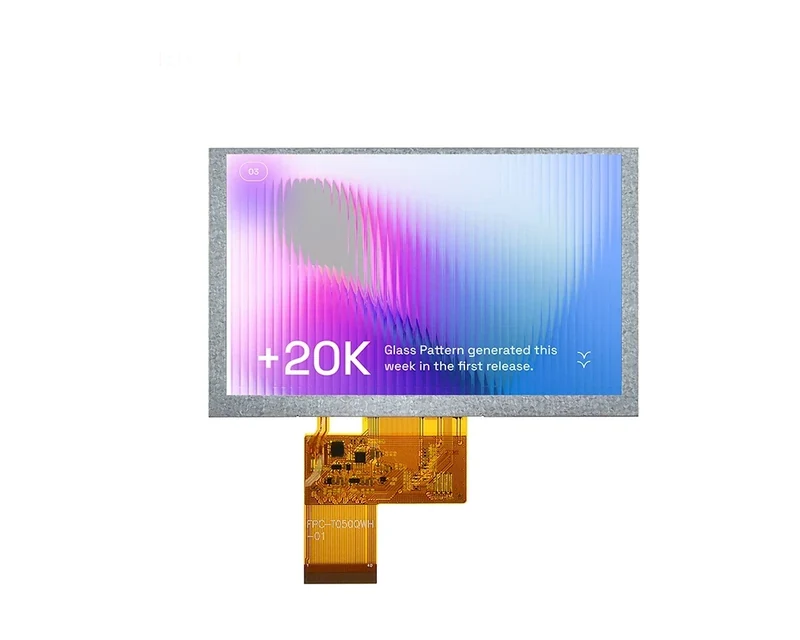 RG-T050QWH-04 - 5.0" 800x480 TN TFT LCD module