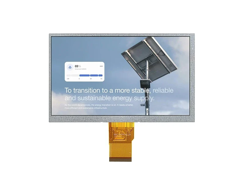 RG-T070BAHA-03 - 7.0" 1024x600 TN TFT LCD module