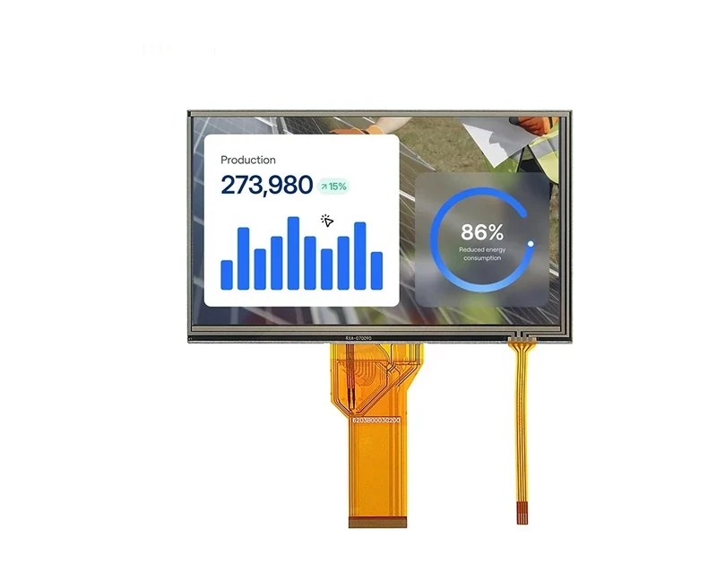 RG-T070QWHW-01CA - 7.0" 800x480 TN CTP TFT LCD module