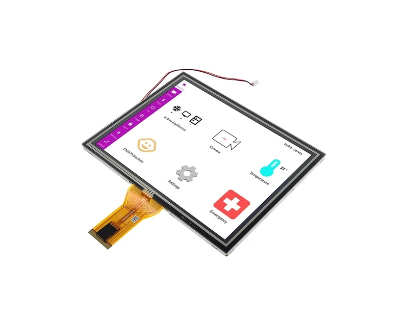 RG-T080BXEA-01CP - 8.0" 1024x768 IPS CTP TFT LCD module