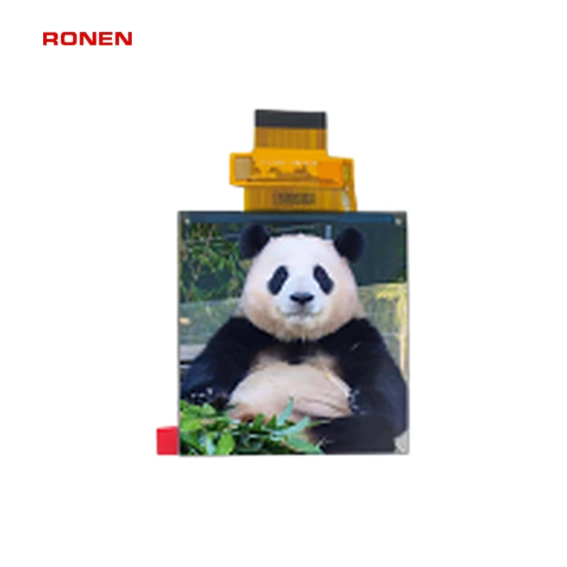3.4 inch square LCD display — representative module photo