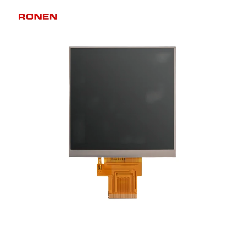 3.5 inch square LCD display — representative module photo